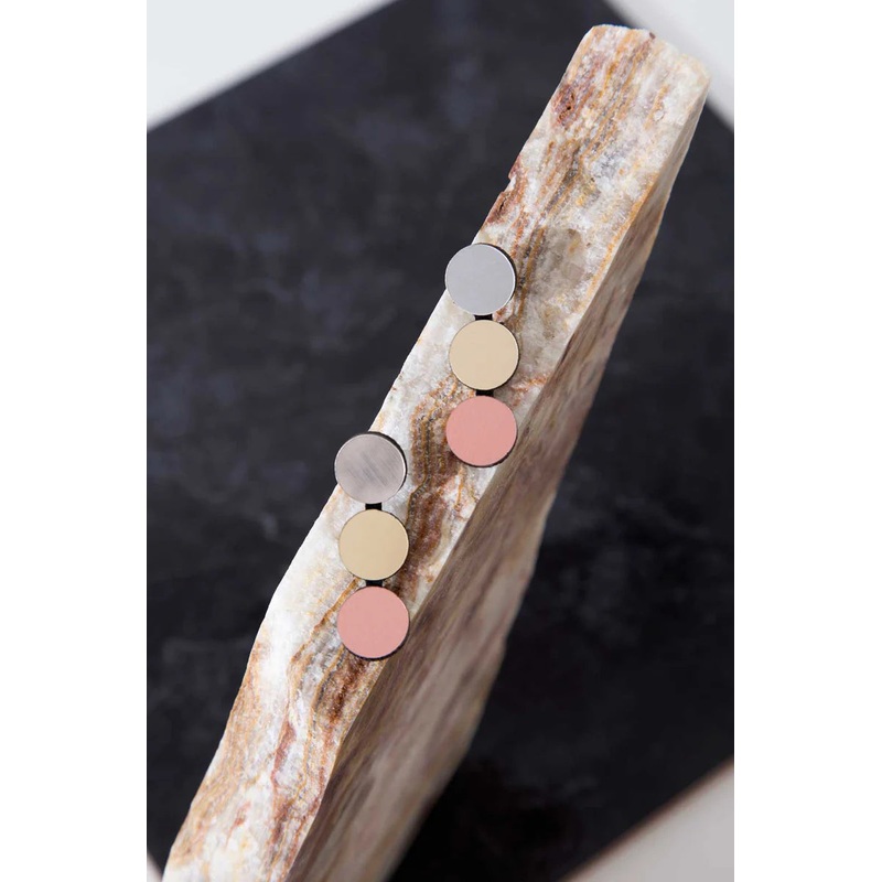 Abstraction Earrings 3 Dots