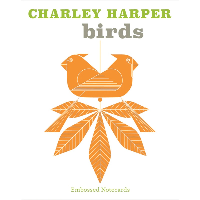 Charley Harper: Birds Embossed Boxed Cards