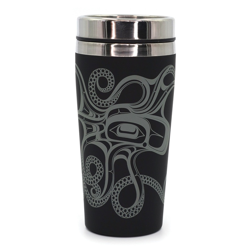 Ernest Swanson Travel Mug – Octopus