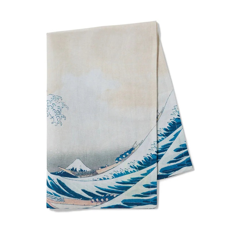 Hokusai Great Wave Tea Towel