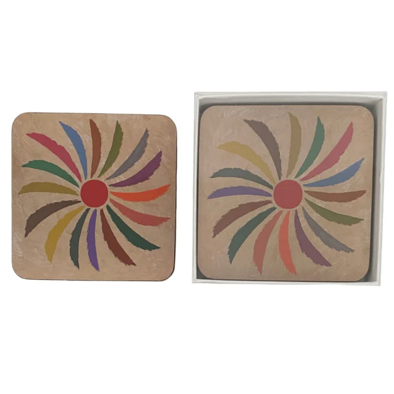 Jack Bush: Day Spin Coasters
