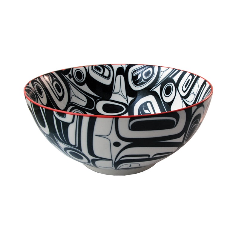 Kelly Robinson Large Porcelain Bowl – Raven