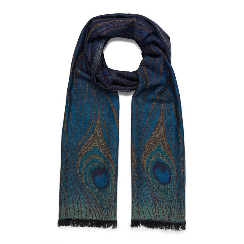 Louis C. Tiffany Peacock Feather Shawl