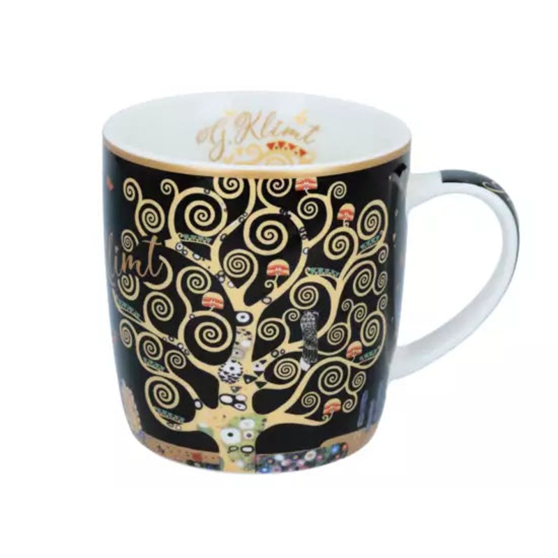 Mug in a Tin – Klimt Tree of Life
