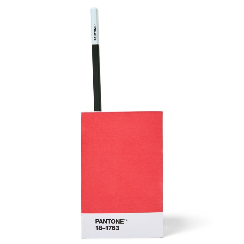 Pantone Sticky Notepad – Red 1763