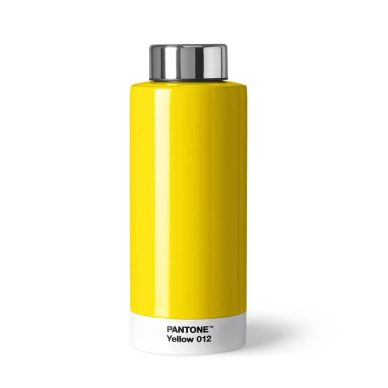 Pantone Thermo Steel Drinking Bottle – Yellow 012