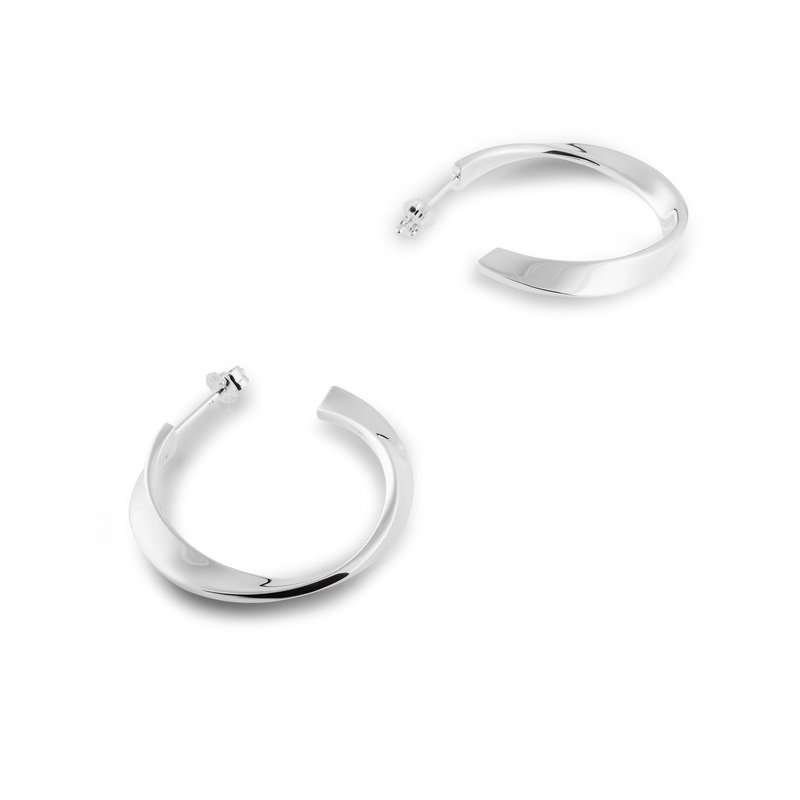 Twist Shiny Earrings