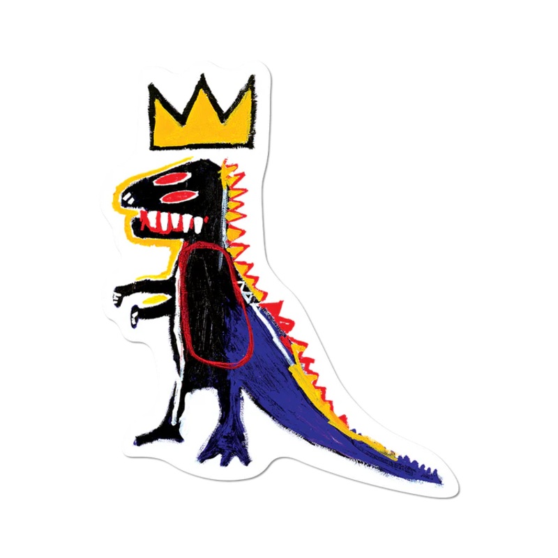 Basquiat Pez Dispenser Vinyl Sticker
