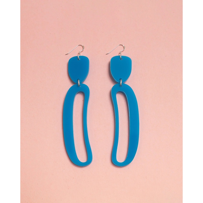Elongated Ovoid Earrings