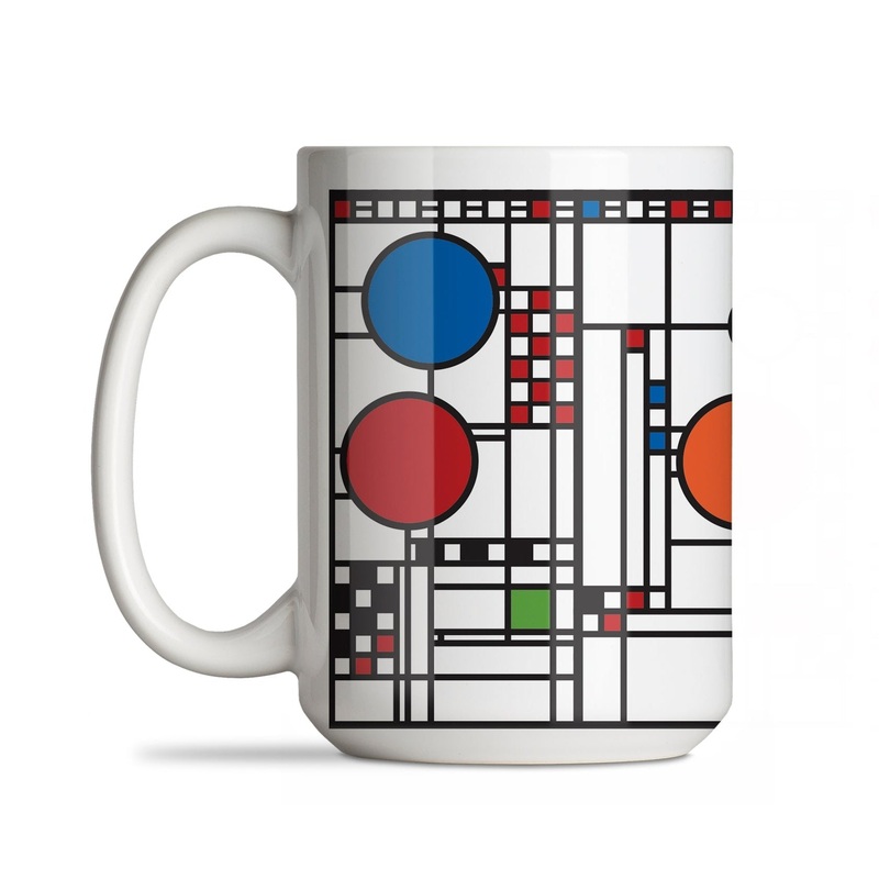Frank Lloyd Wright Coonley Playhouse Mug