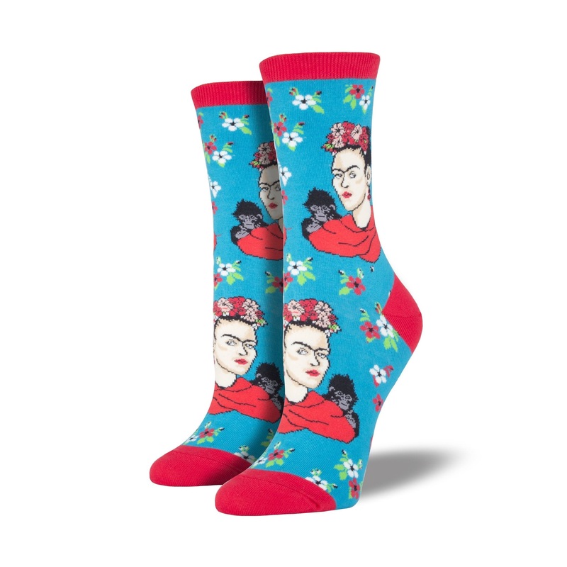 Frida Kahlo Portrait Socks