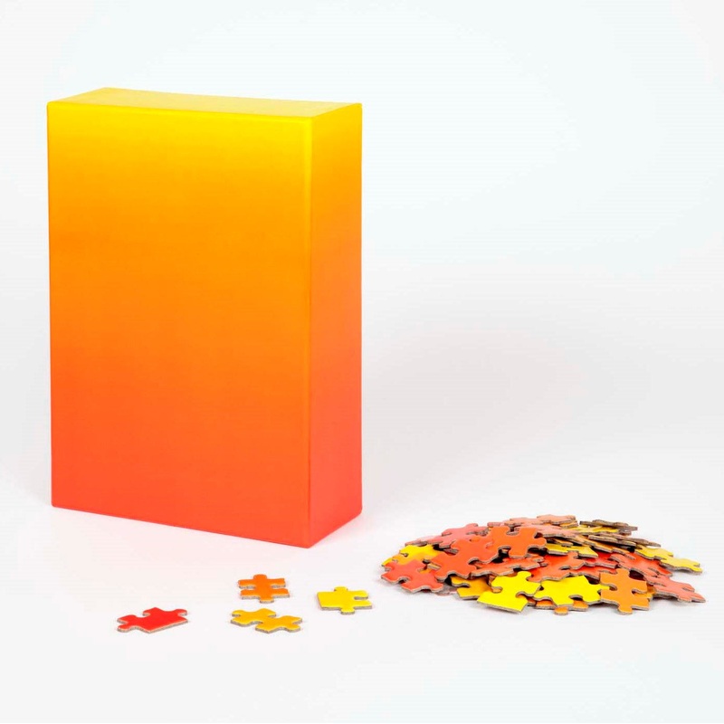 Gradient Puzzle – Red/Yellow