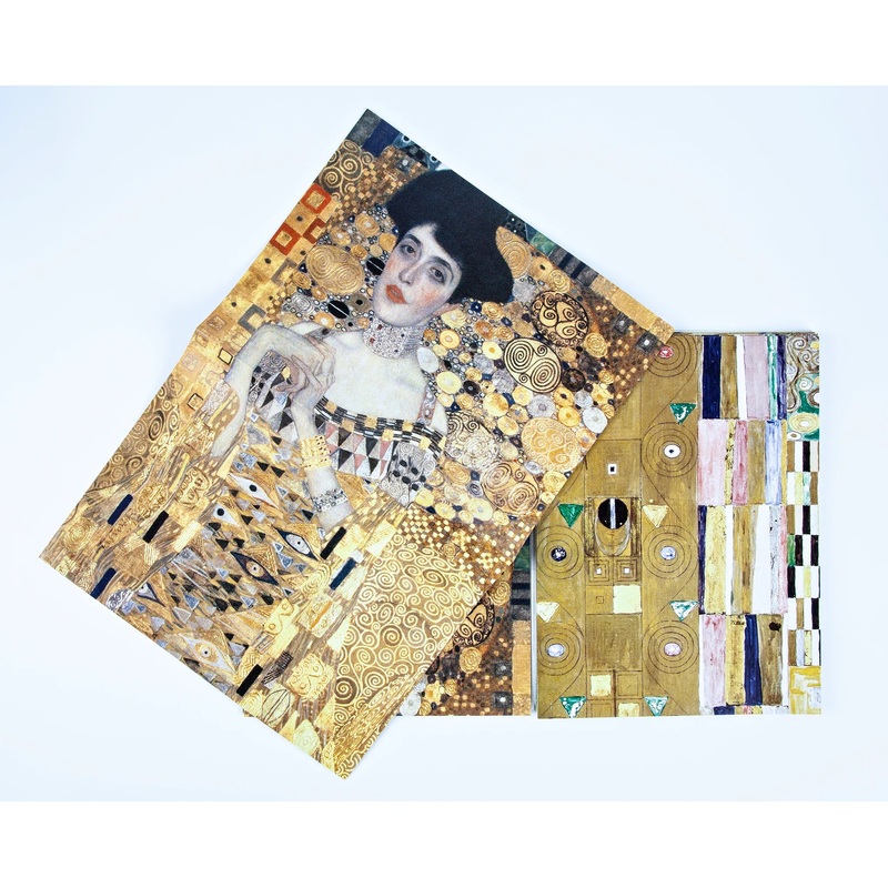Gustav Klimt Golden Wrapping Paper Book