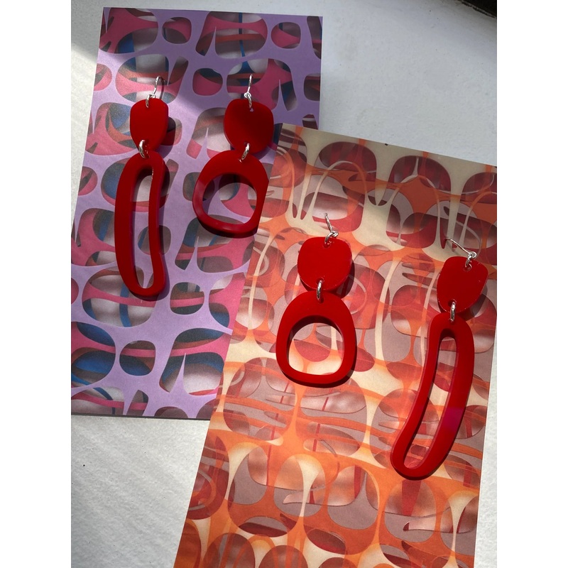 Mini Mixed Ovoid Earrings