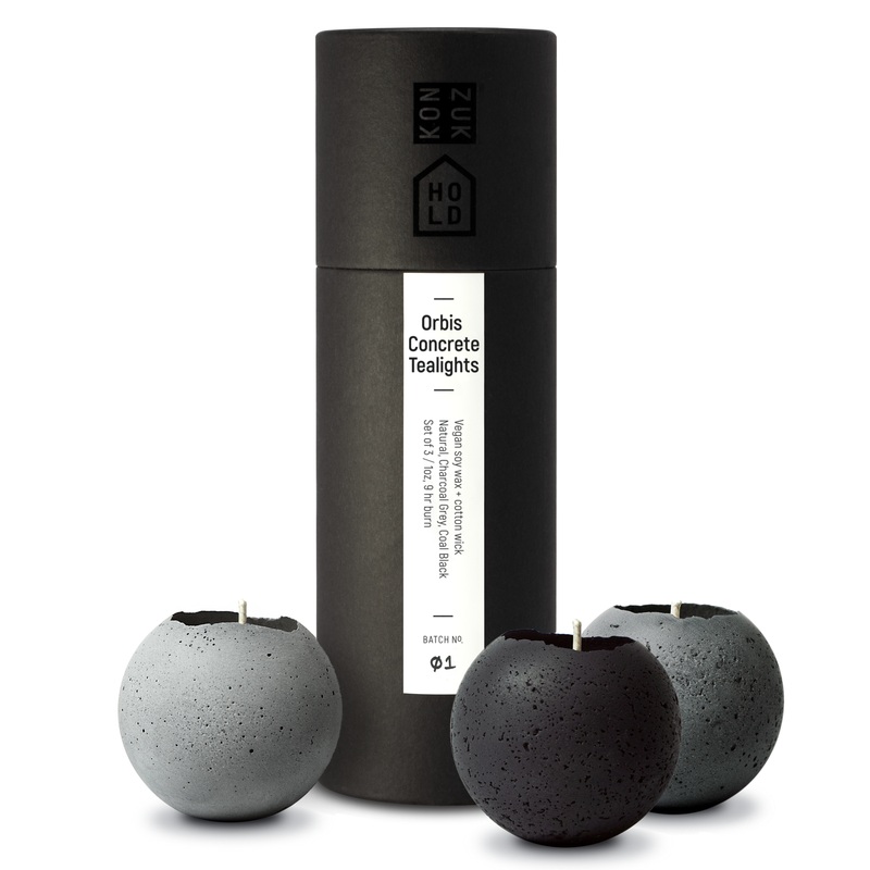 Orbis Concrete Tealights Set