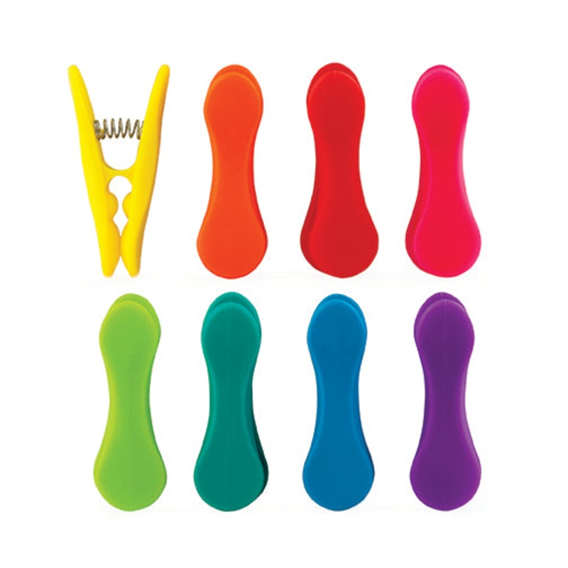 Rainbow Bag Clips