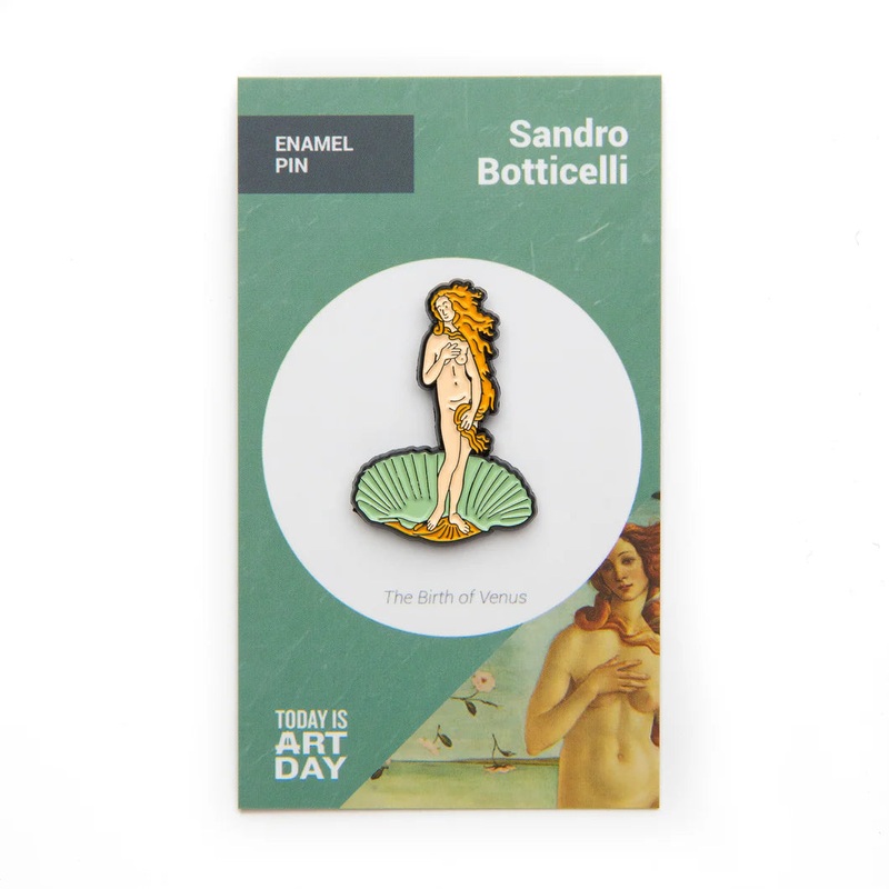 Botticelli Enamel Pin – The Birth of Venus