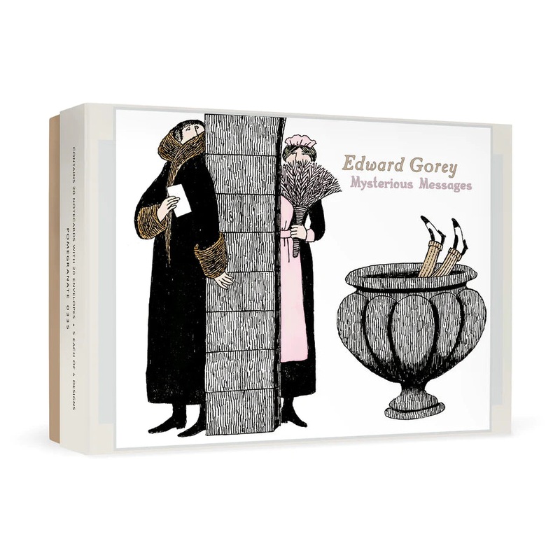 Edward Gorey: Mysterious Messages Boxed Cards