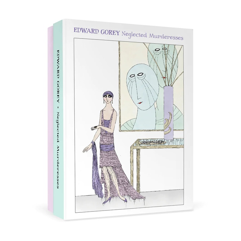 Edward Gorey: Neglected Murderesses Boxed Cards
