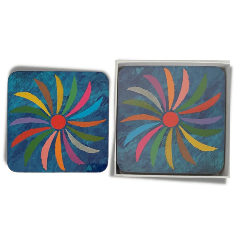 Jack Bush: Night Spin Coasters