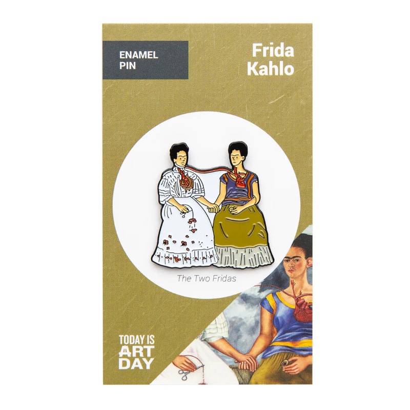 Kahlo Enamel Pin – The Two Fridas