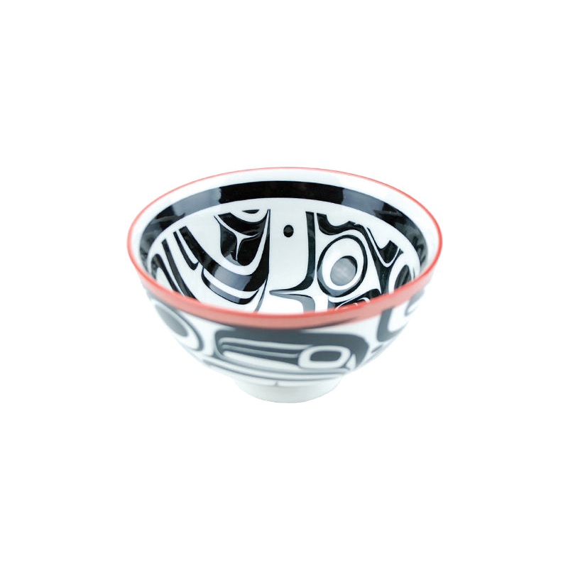 Kelly Robinson Medium Porcelain Bowl – Raven