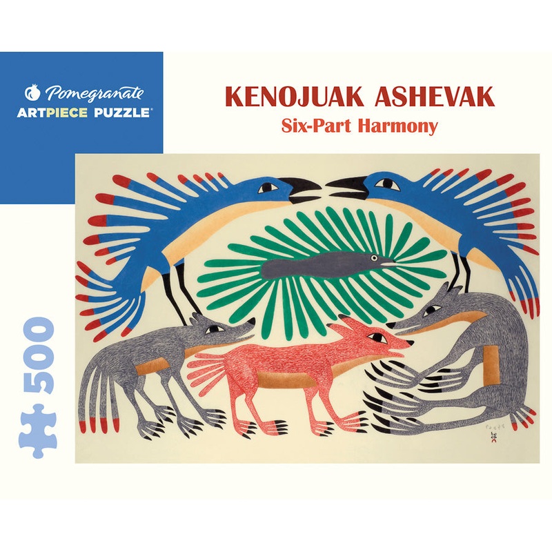 Kenojuak Ashevak: Six-Part Harmony Puzzle