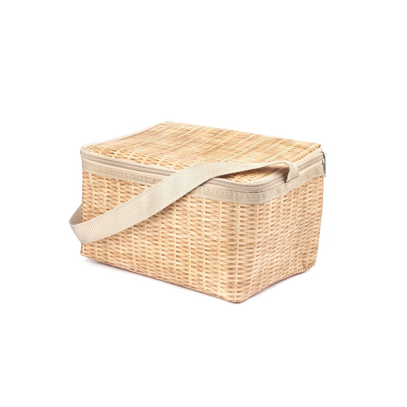 Wicker Lunch Box