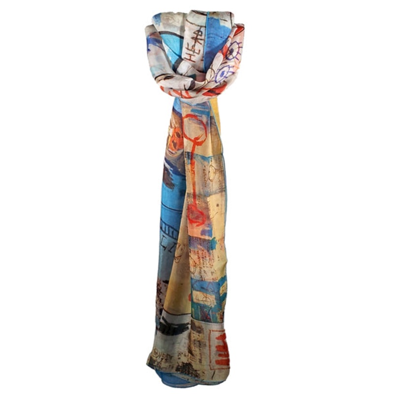 Basquiat Life Like Son of Barney Hill Scarf
