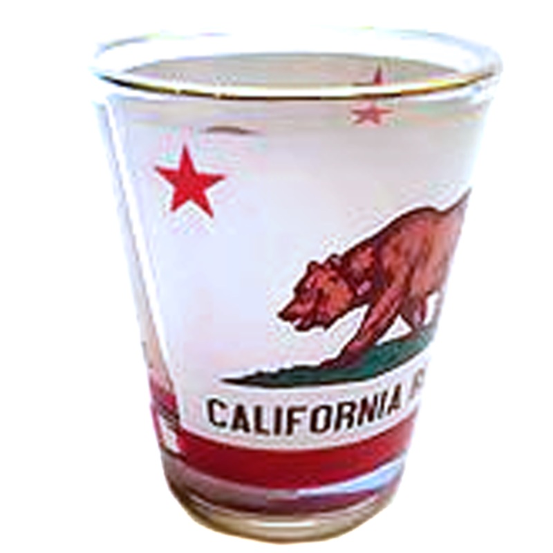 California Shot Glass