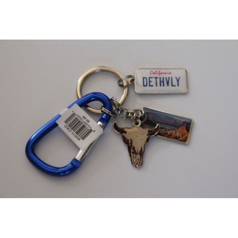 Death Valley Charm Keychain