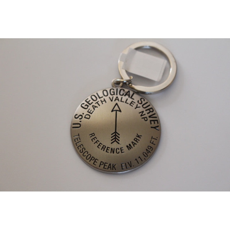 Death Valley Geological Survey Keychain