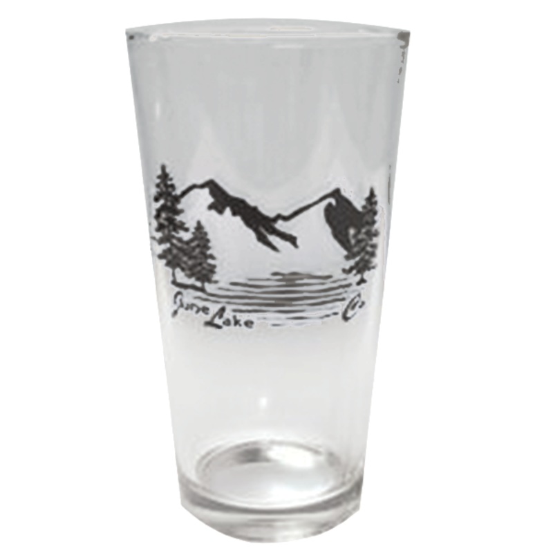 June Lake Clear Pint Glass