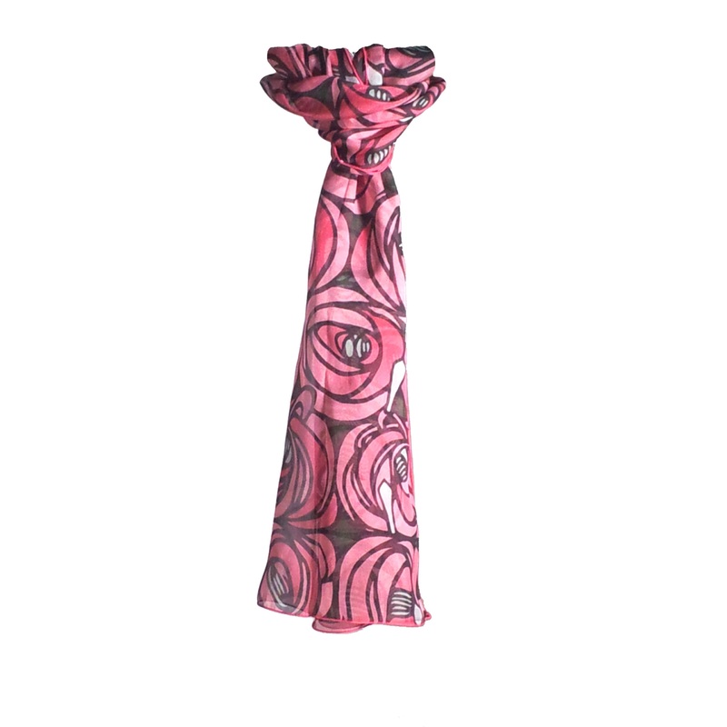 Mackintosh Rose et Larme Scarf