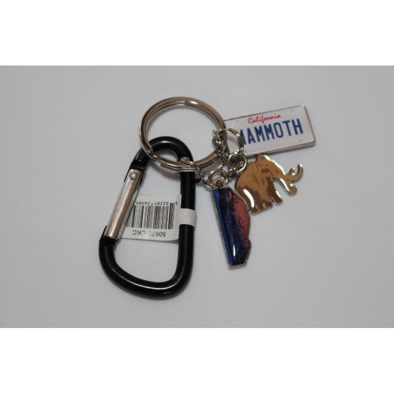Mammoth Charm Keychain