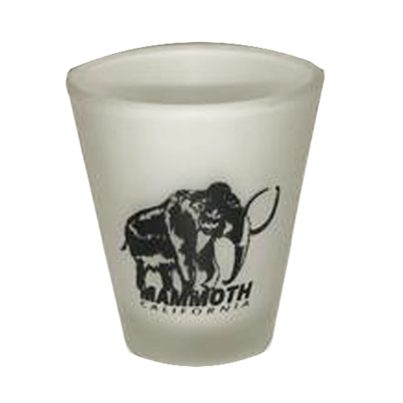 Mammoth Frosted Shot Glass