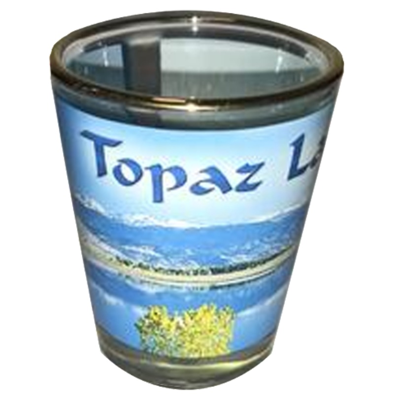 Topaz Lake Shot Glass