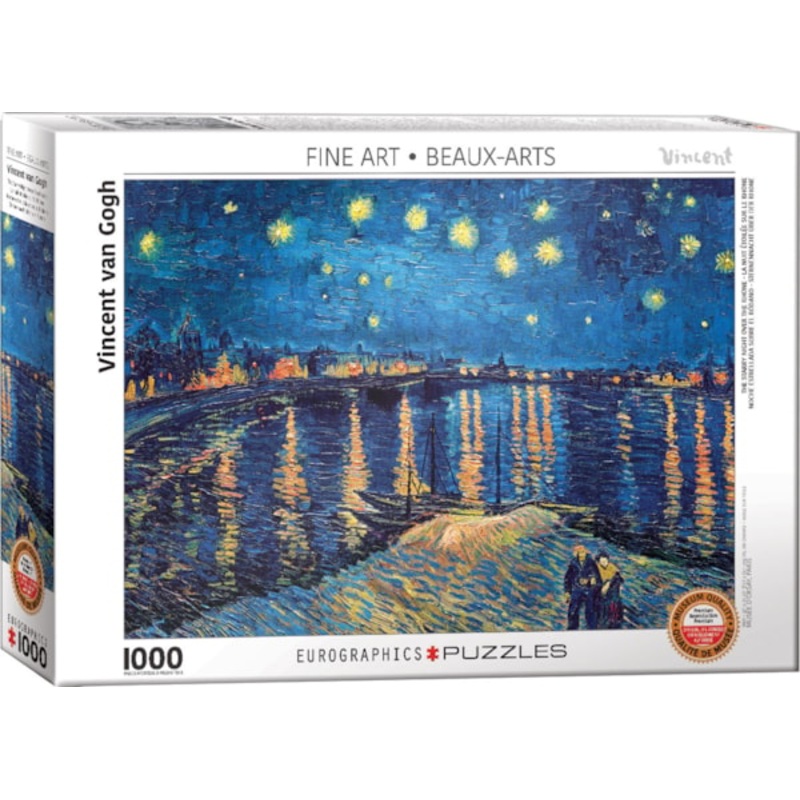 Van Gogh: The Starry Night Over The Rhone Puzzle