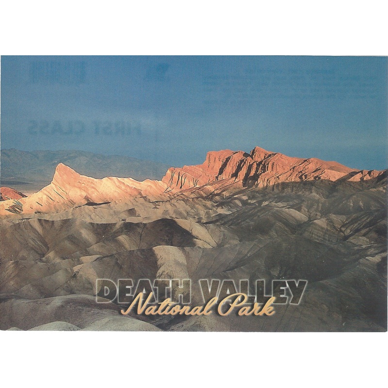 5X7 Death Valley Mountains Postcard-QTY=50