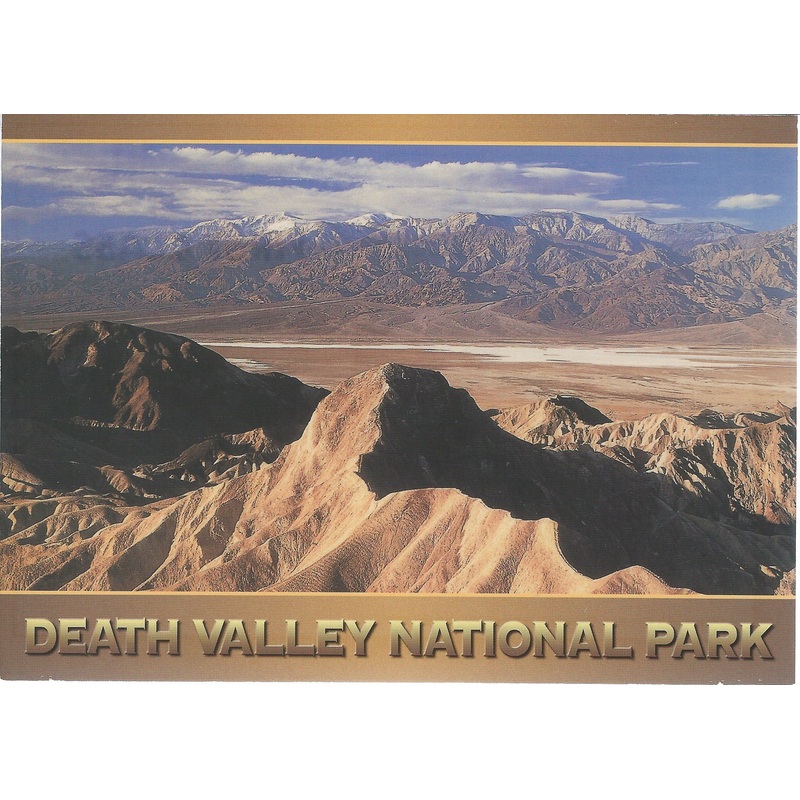 5X7 Death Valley National Park Postcard-QTY=50