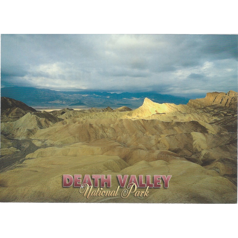 5X7 Death Valley Park Postcard-QTY=50