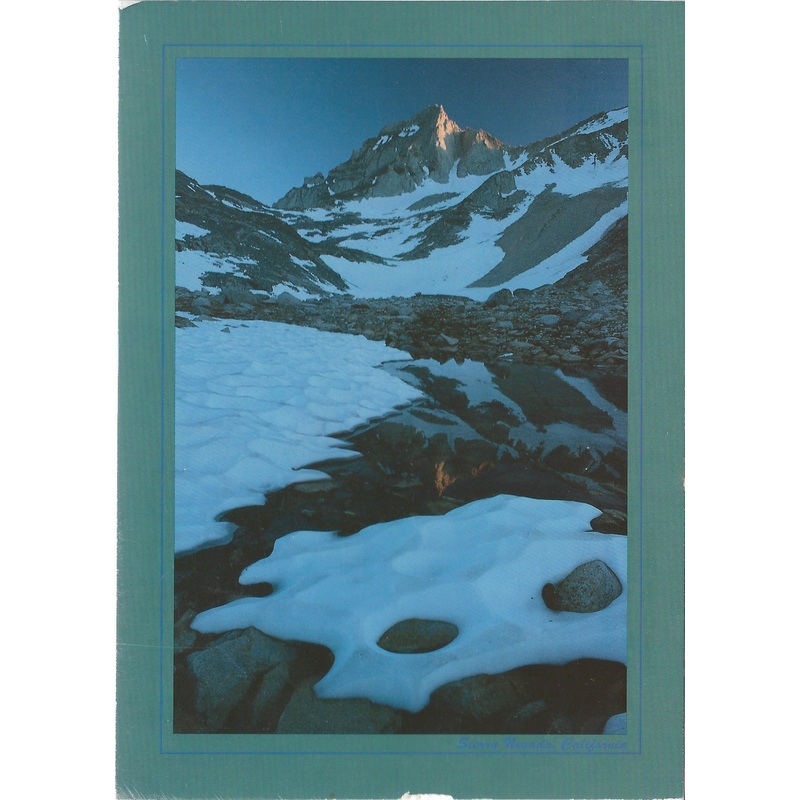5X7 Eastern Sierra Mountain Postcard-QTY=50