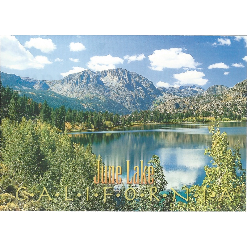 5X7 June Lake Postcard-QTY=50