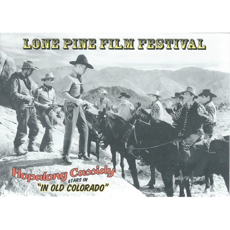 5X7 Lone Pine Film Festival Postcard-QTY=50