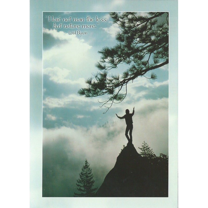 5X7 Lord Byron Quote Postcard-QTY=50