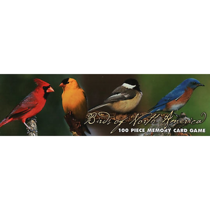 Birds Of North America Memory Card Game