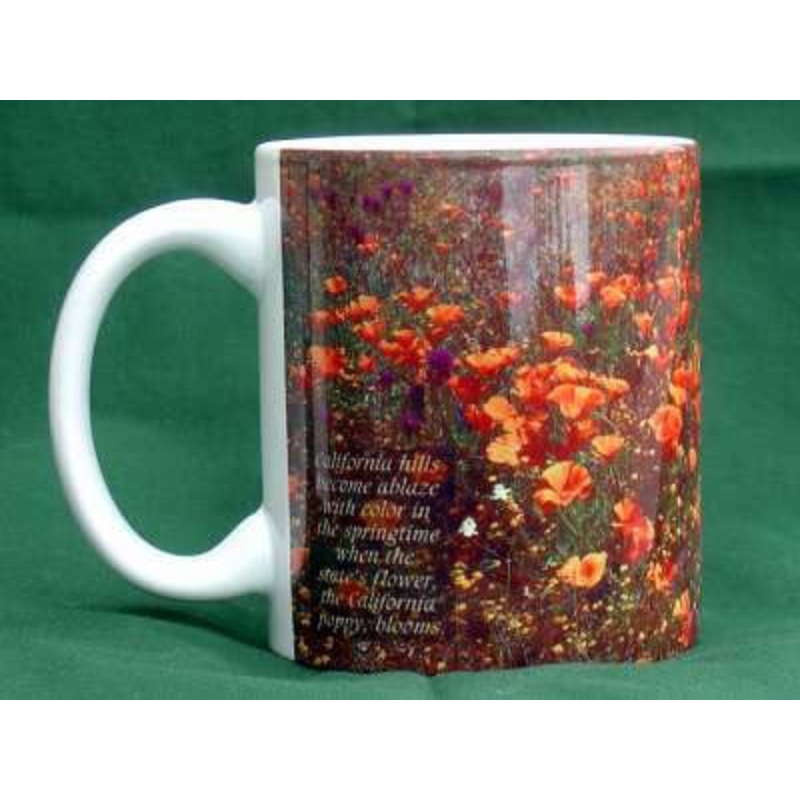 California Poppy Mug