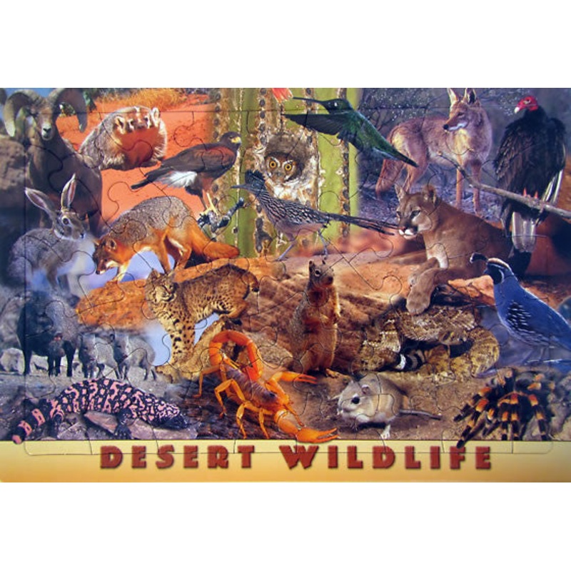 Desert Wildlife Kids Puzzle