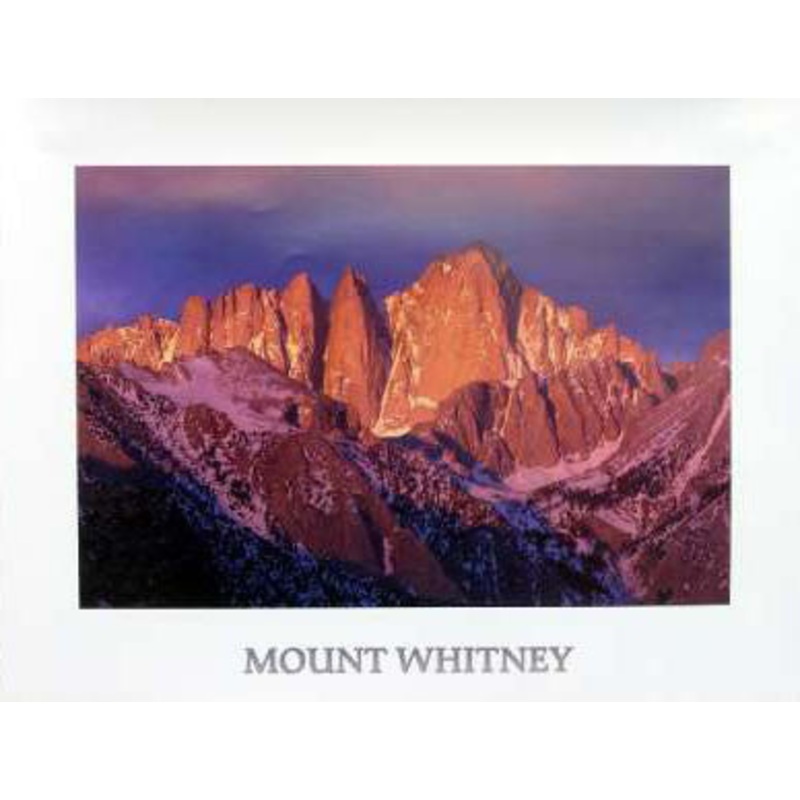 Mt. Whitney Peak Poster