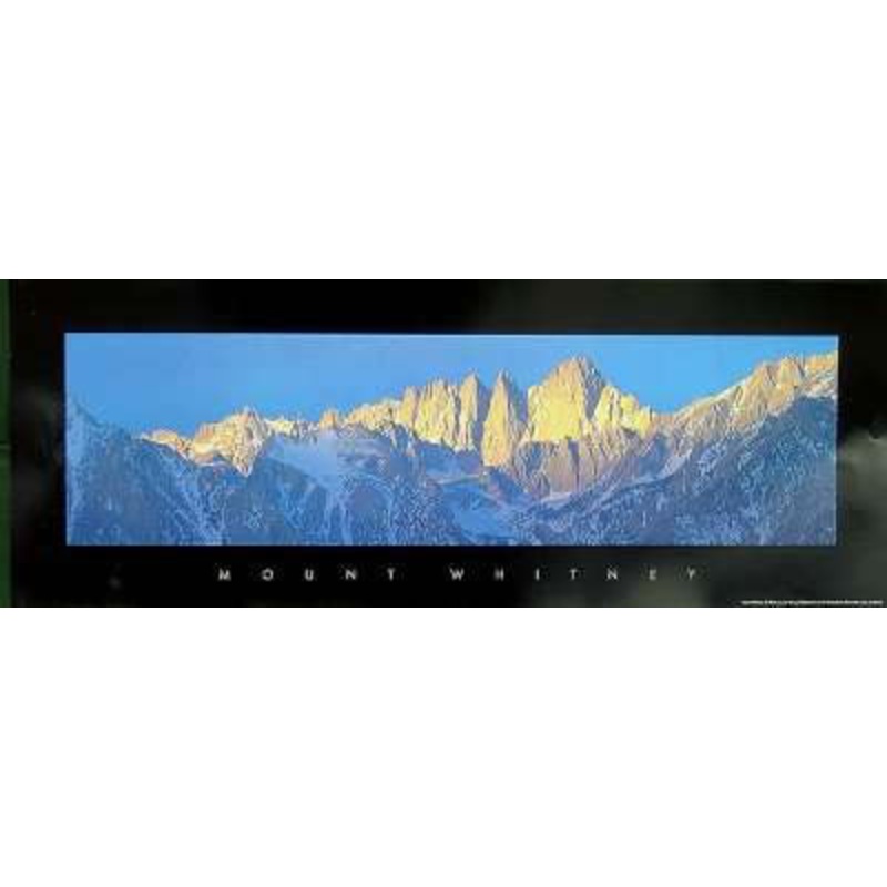 Mt. Whitney Winter Poster